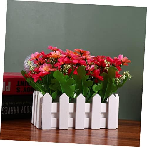 Lifelike Artificial Daisy Flower Vase for Home Decor
