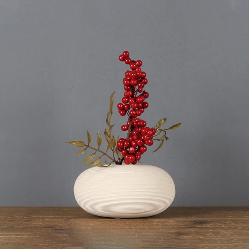 Fake Flowers Artificial Flowers Red Berry Decor