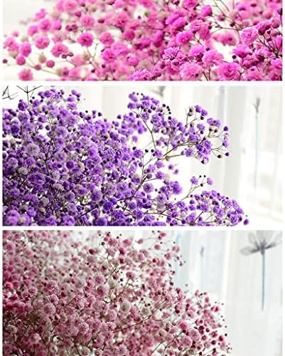 Gypsophila Artificial Flowers with Vase Set