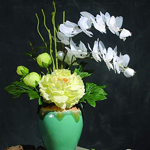 Artificial Phalaenopsis Peony Bonsai Bouquet Decor