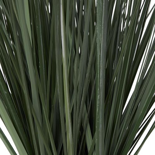 Deco 79 Artificial Plant with White Pot 19x19x28 Inches Green