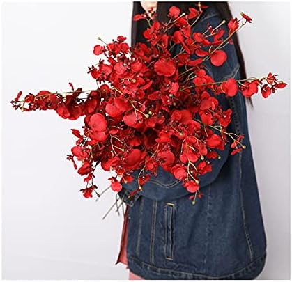 Artificial Dancing Orchid with Bottle Luxury Decor