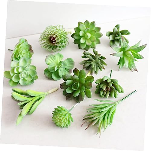 5pcs Desk Fake Succulent Office Decor