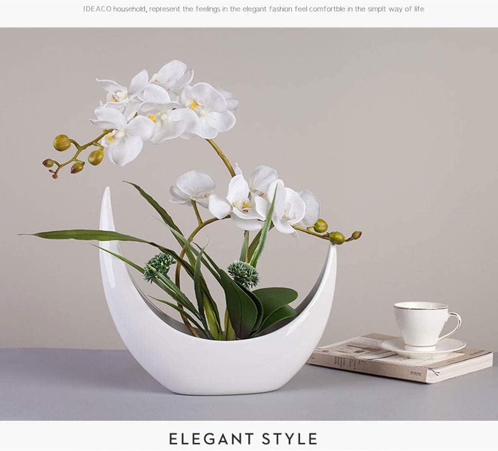 Artificial Phalaenopsis Faux Orchids Realistic Decor