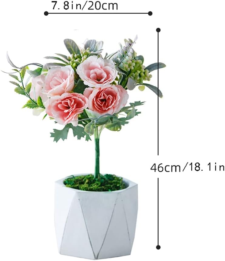 Artificial Flower Mini Bouquet Home Decor Set