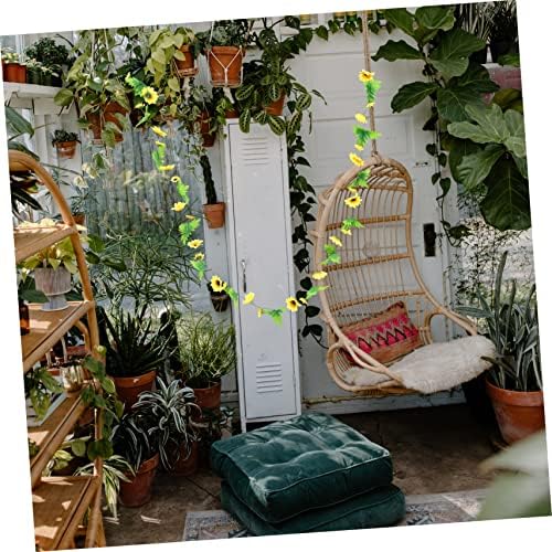 Zerodeko Artificial Sunflower Vines for Wedding and Home Decor