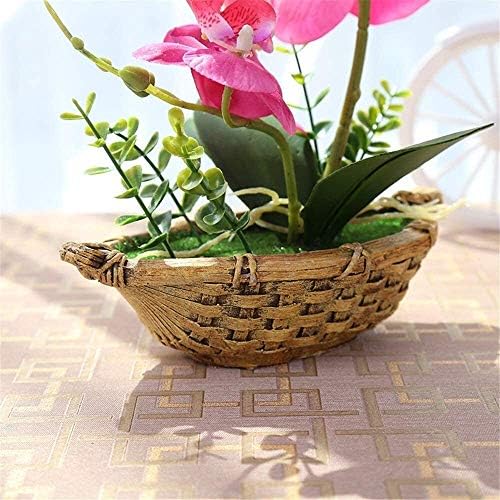 Artificial Flowers Flocked Bundle for Home Wedding Decor