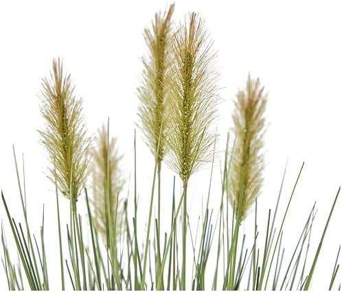 Deco 79 Artificial Plant with White Pot Green 12x12x20