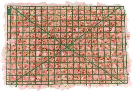 Efavormart 4 Piece Blush Silk Hydrangea Flower Decor Mat