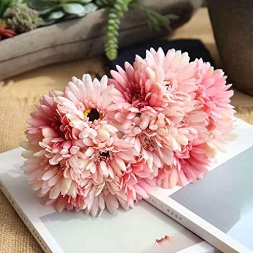 Artificial Flowers Bouquet African Chrysanthemum Fake Home Decor