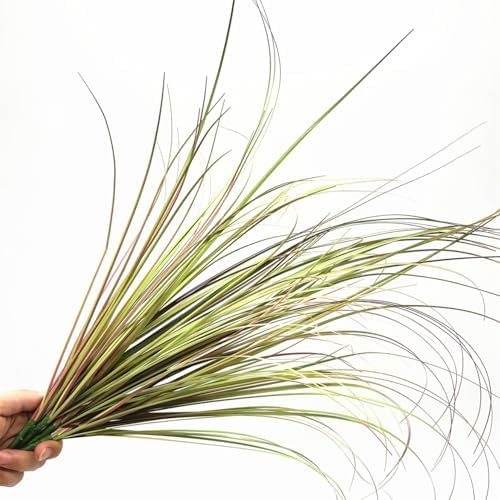 CATTREE Artificial Wheat Grass Plants 16 Pack Purple