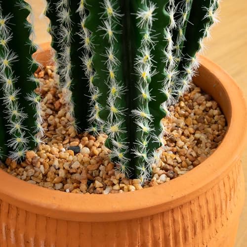 Nearly Natural 41in Artificial Cactus in Terracotta Planter