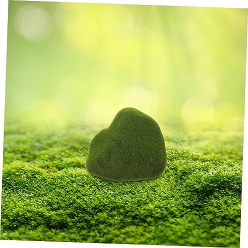 VINTORKY Faux Moss Stones for DIY Crafts and Decor