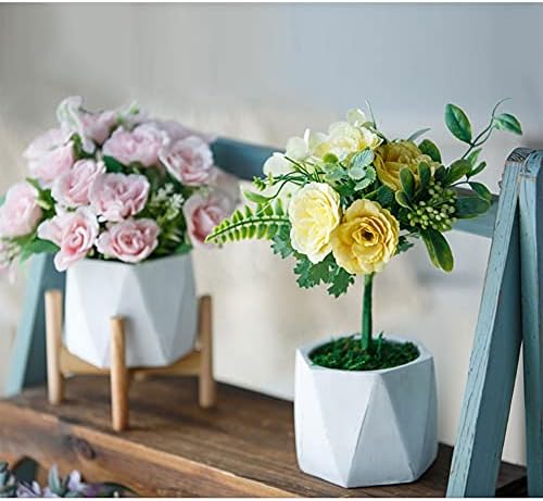Artificial Flower Mini Bouquet Home Decor Set