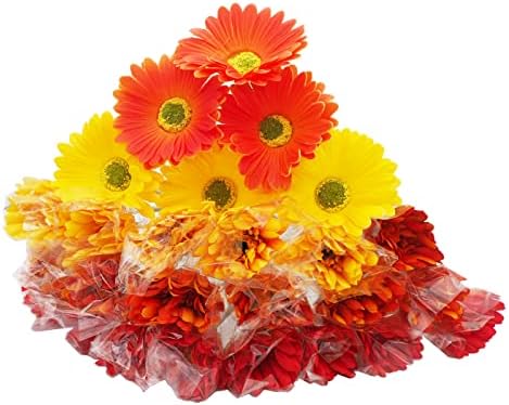 Momiaday 26Pcs Artificial Flowers Bouquets for Home Wedding Decor