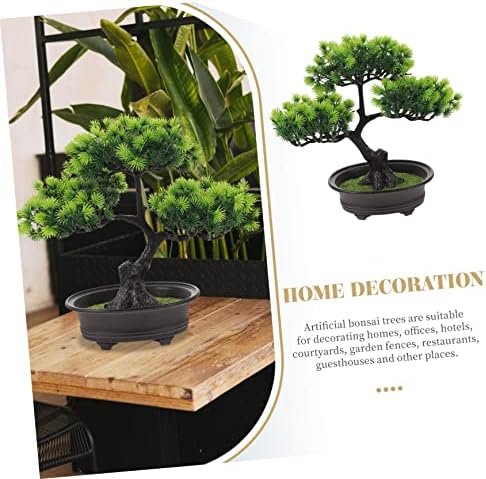 Realistic Fake Bonsai Tree Desk Decoration