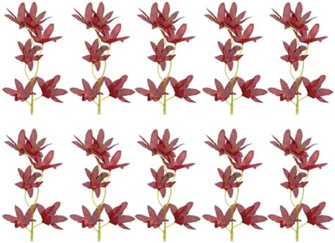 PATIKIL 7 Inch Artificial Orchid Flowers 16 Pcs