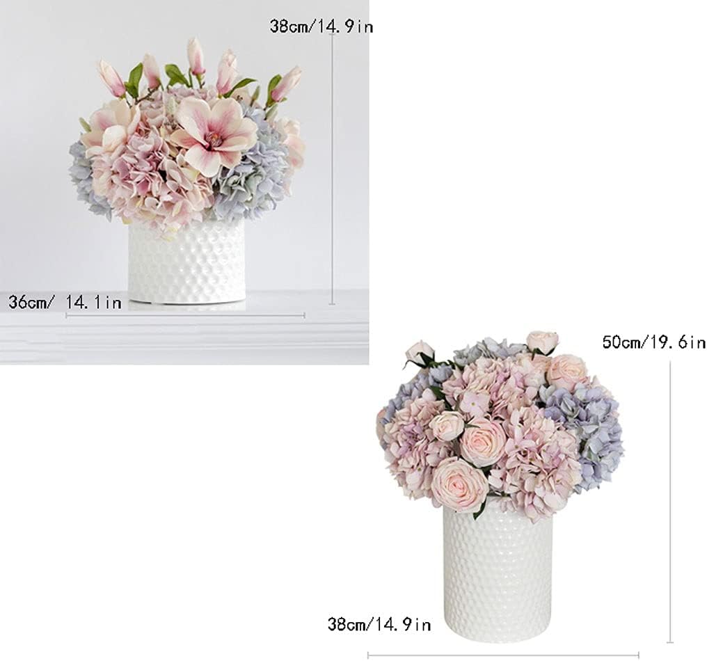 LMJYU Artificial Flowers Big Hydrangea Decorations