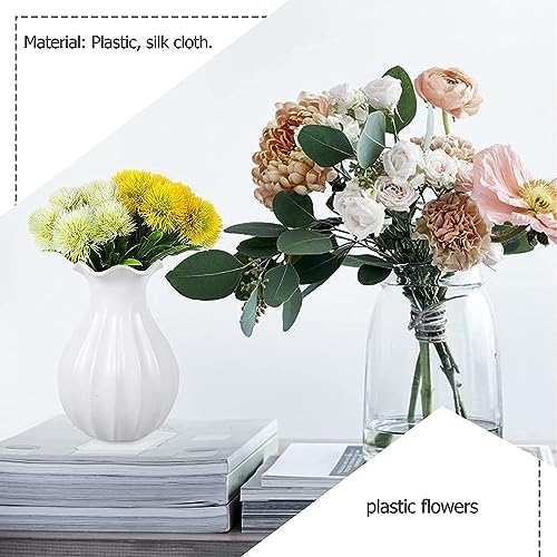 Artificial Flowers 10pcs Fake Bouquet Chrysanthemum Decor