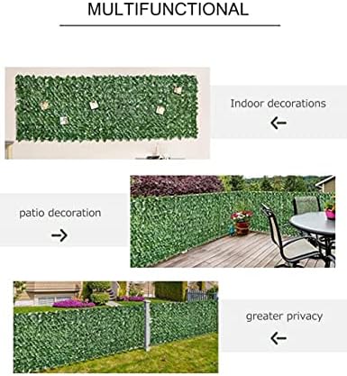 Artificial Ivy Privacy Fence Screen 15x2m