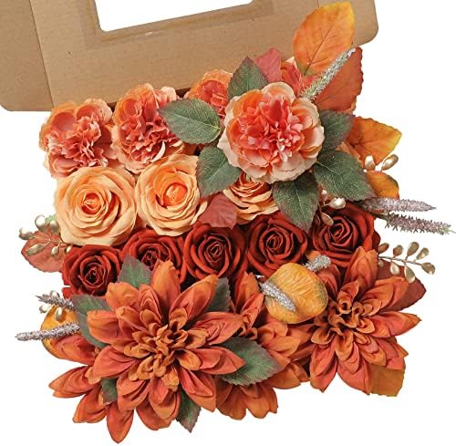 YYHUAWU Artificial Flowers Combo Box for DIY Decorations