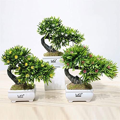 Artificial Bonsai Tree with Welcome Pine Design