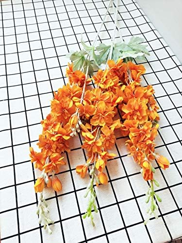3pcs Artificial Delphinium Flowers for Home Wedding Decoration