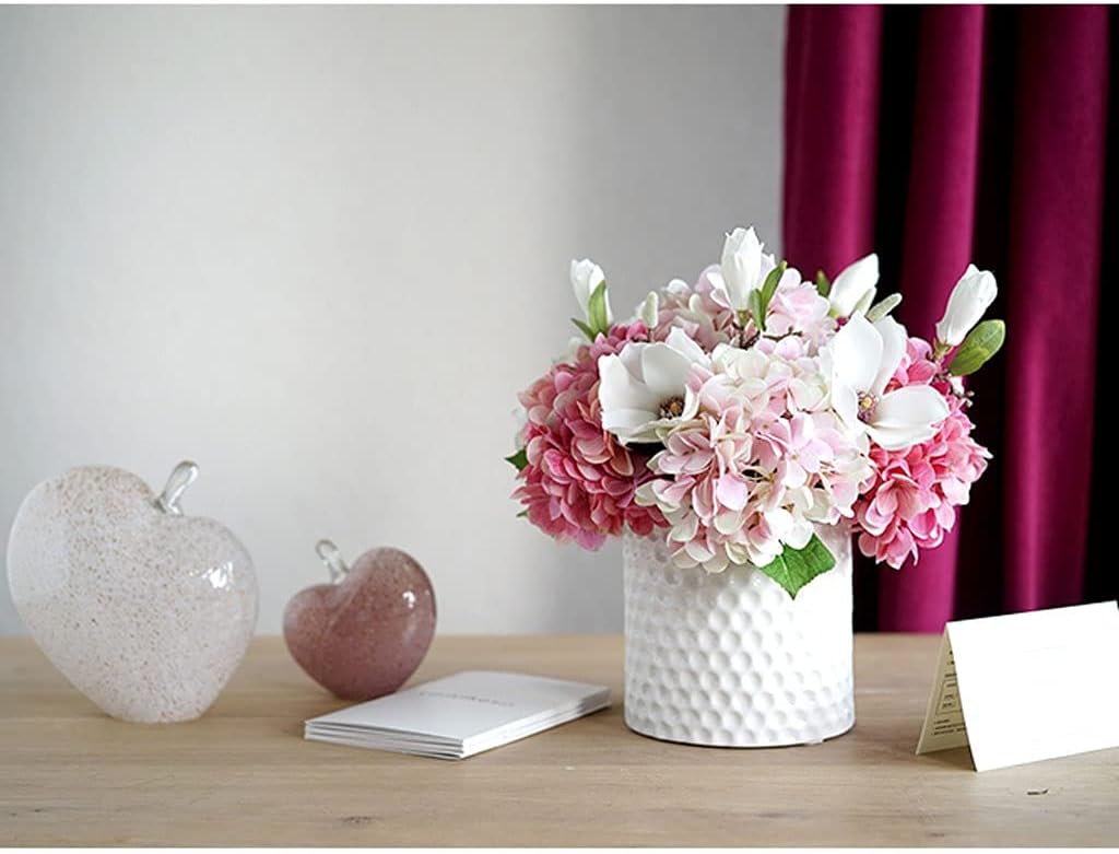 LMJYU Artificial Flowers Big Hydrangea Decorations