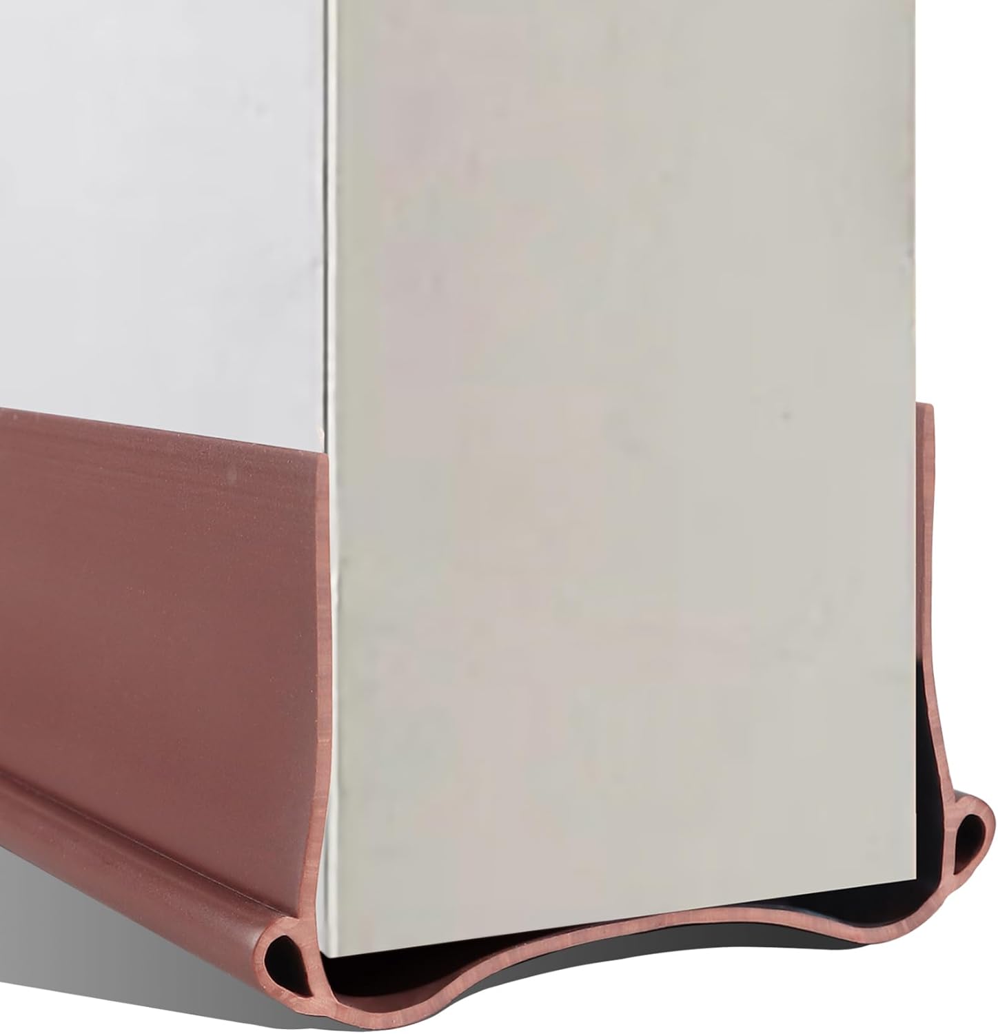 Draft Stopper for Bottom of Doors Brown