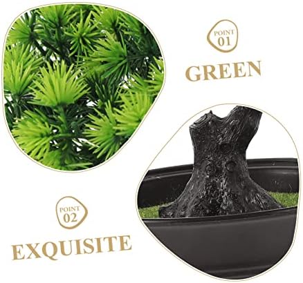 Realistic Fake Bonsai Tree Desk Decoration