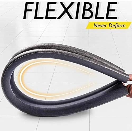 Maiden Dust Noise Pest Isolation Waterproof Door Bottom Seal Strip Black