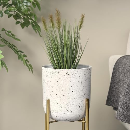 Deco 79 Artificial Plant with White Pot Green 12x12x20