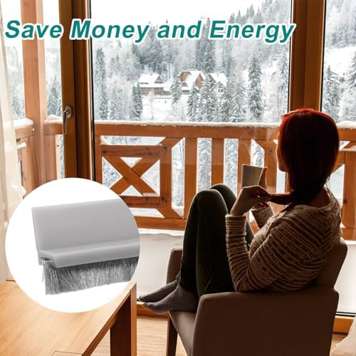 UXCELL 3 Pcs Door Sweep for Bottom of Door Brown