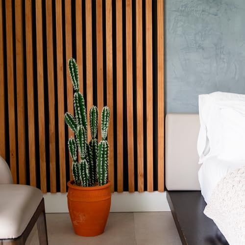 Nearly Natural 41in Artificial Cactus in Terracotta Planter