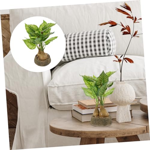 Lifelike Ivy Monstera Faux Plant in Pot Decor