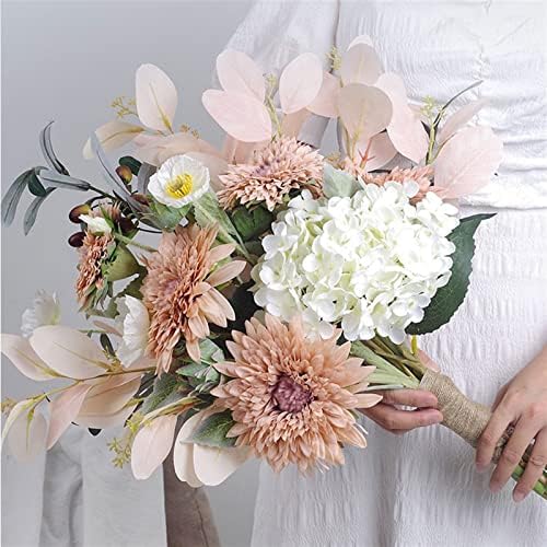 Lifelike Silk Sunflower Bouquet Indoor Decor
