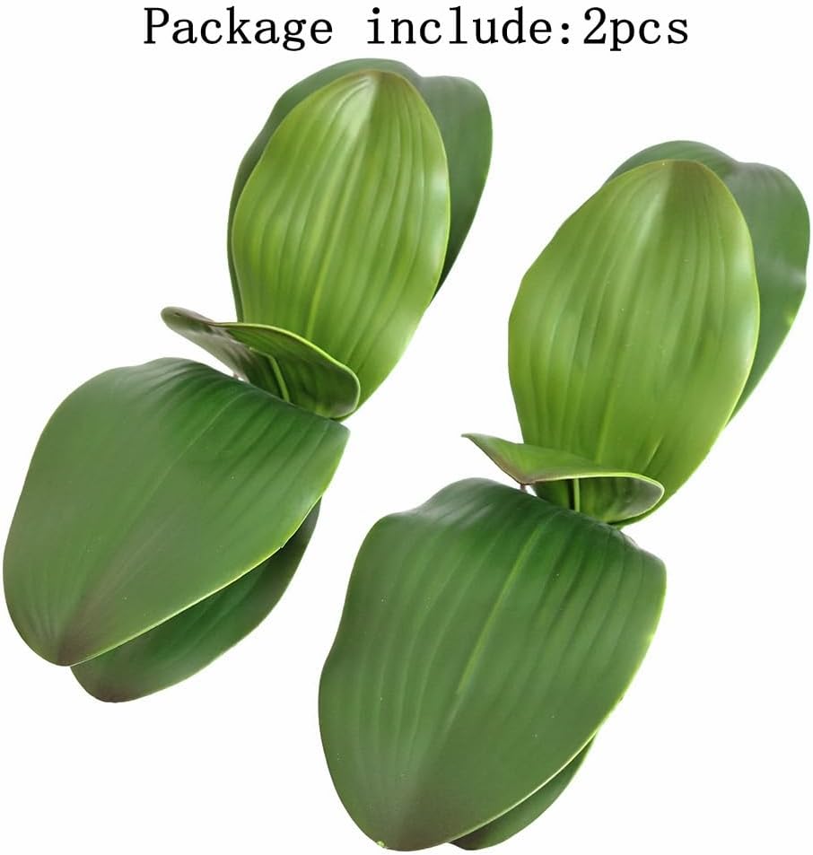 Htmeing 38 Inch Artificial Orchid Branches Real Touch Pack of 2