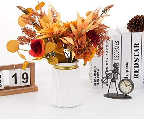 2pcs Boho Style Artificial Flower Bouquets 17 Inch