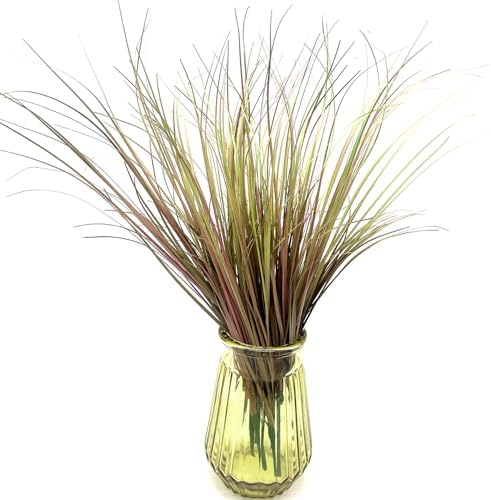 CATTREE Artificial Wheat Grass Plants 16 Pack Purple