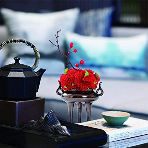 Artificial Flower Bonsai Set for Office and Home