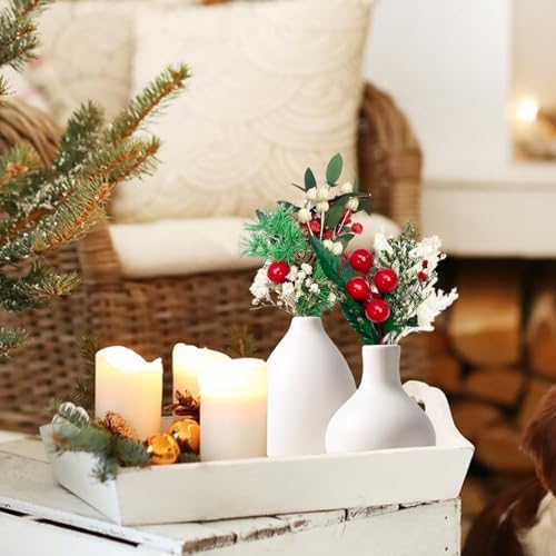 10 PCS Mini Dried Flower Bouquets with Stem