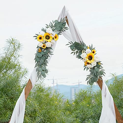 Ponatia Artificial Wedding Arch Flowers Pack of 2