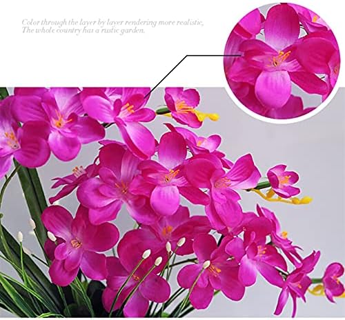 Artificial Orchid Potted Plants for Home and Office