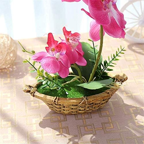 Artificial Flowers Flocked Bundle for Home Wedding Decor