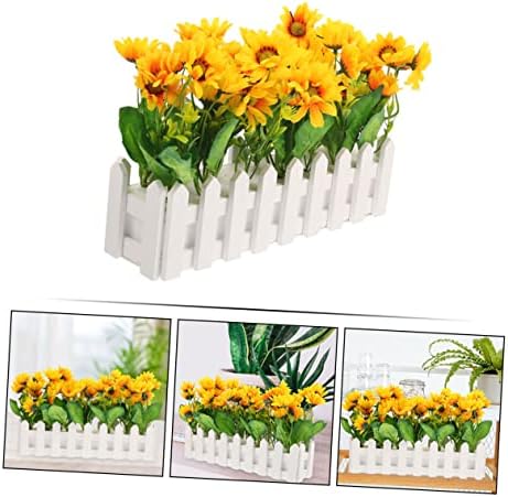 White Artificial Sunflower Flower Arrangement