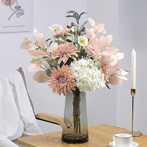 Lifelike Silk Sunflower Bouquet Indoor Decor