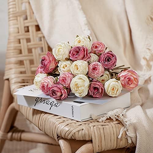 Elegant Artificial Roses for Wedding Bouquets and Home Decor
