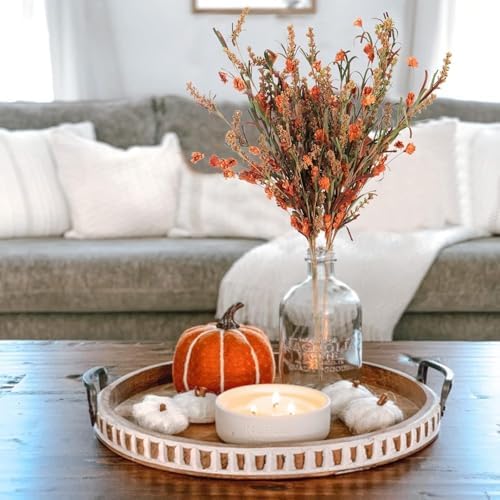 2 Bundles Artificial Fall Stems 26in Dried Flower Decor