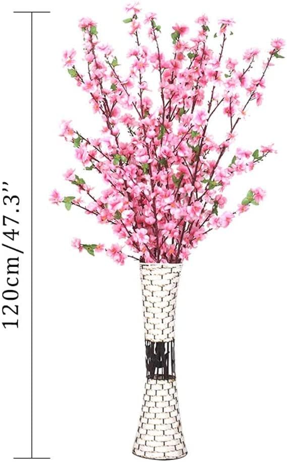 Peach Flower Artificial Bouquet for Home Decor