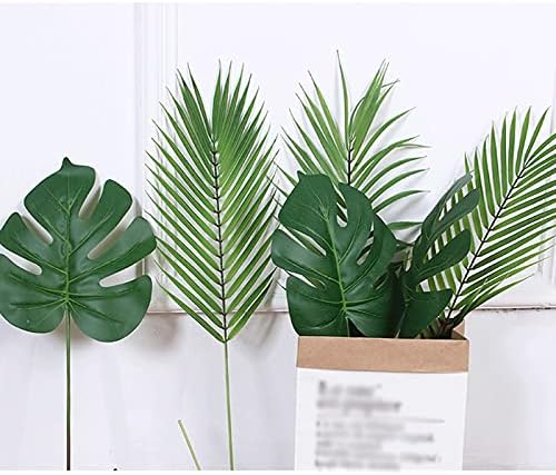 Artificial Monstera Plant 23 Inch Fake Potted Palm Tree Decor
